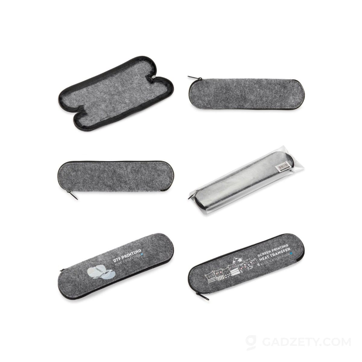 Etui piśmiennicze E32, filc z recyklingu