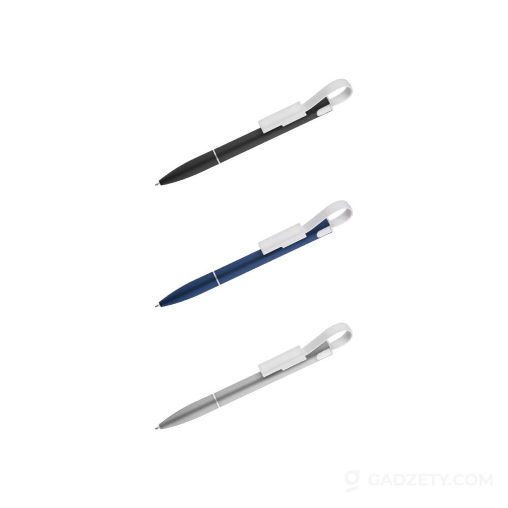 Długopis CHARGE z kablem USB, metalowy