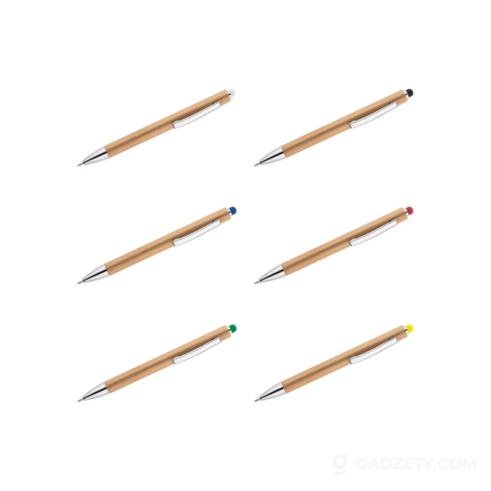 Długopis bambusowy TUSO, z końcówką touch