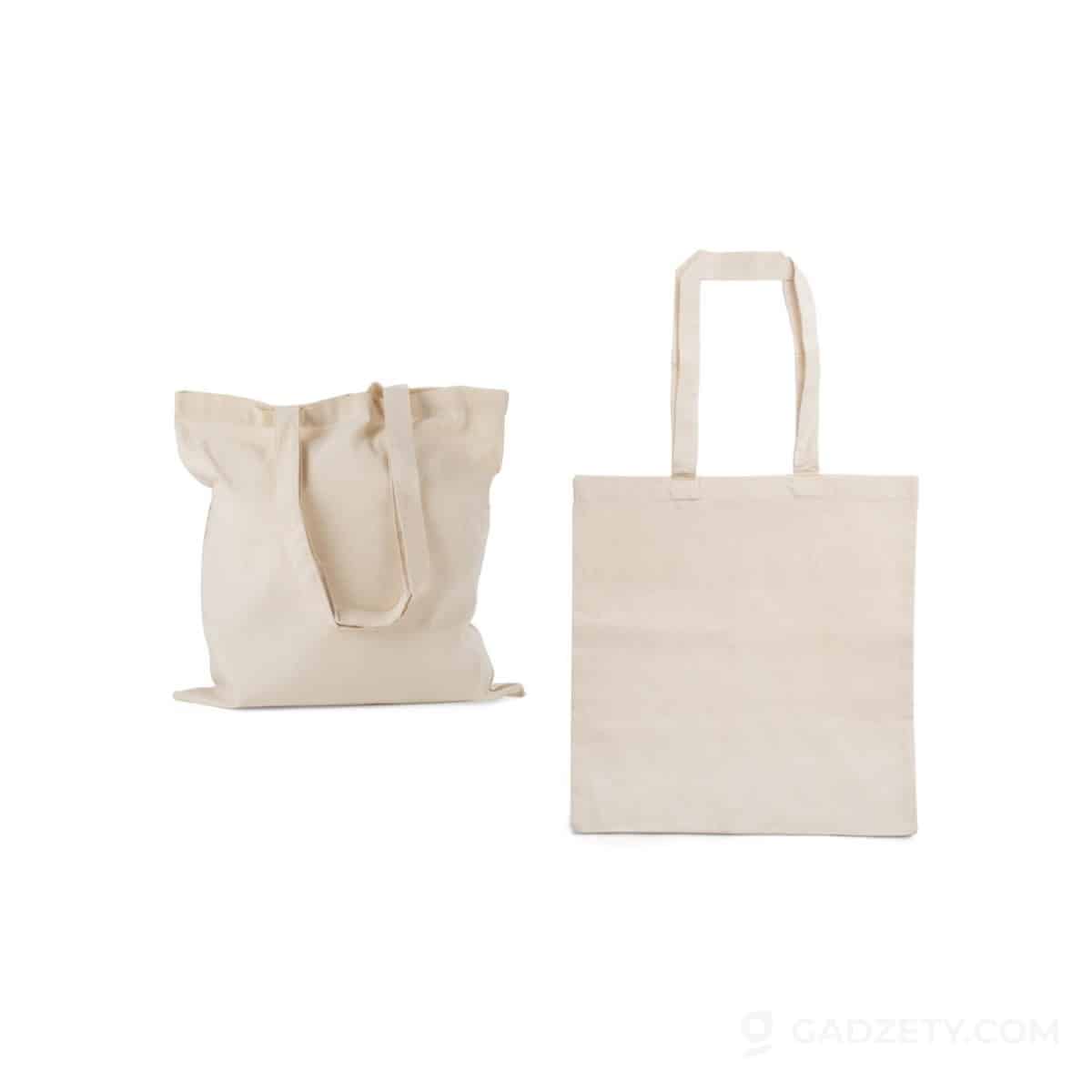 Torba bawełniana GRAIN 140g, długie rączki