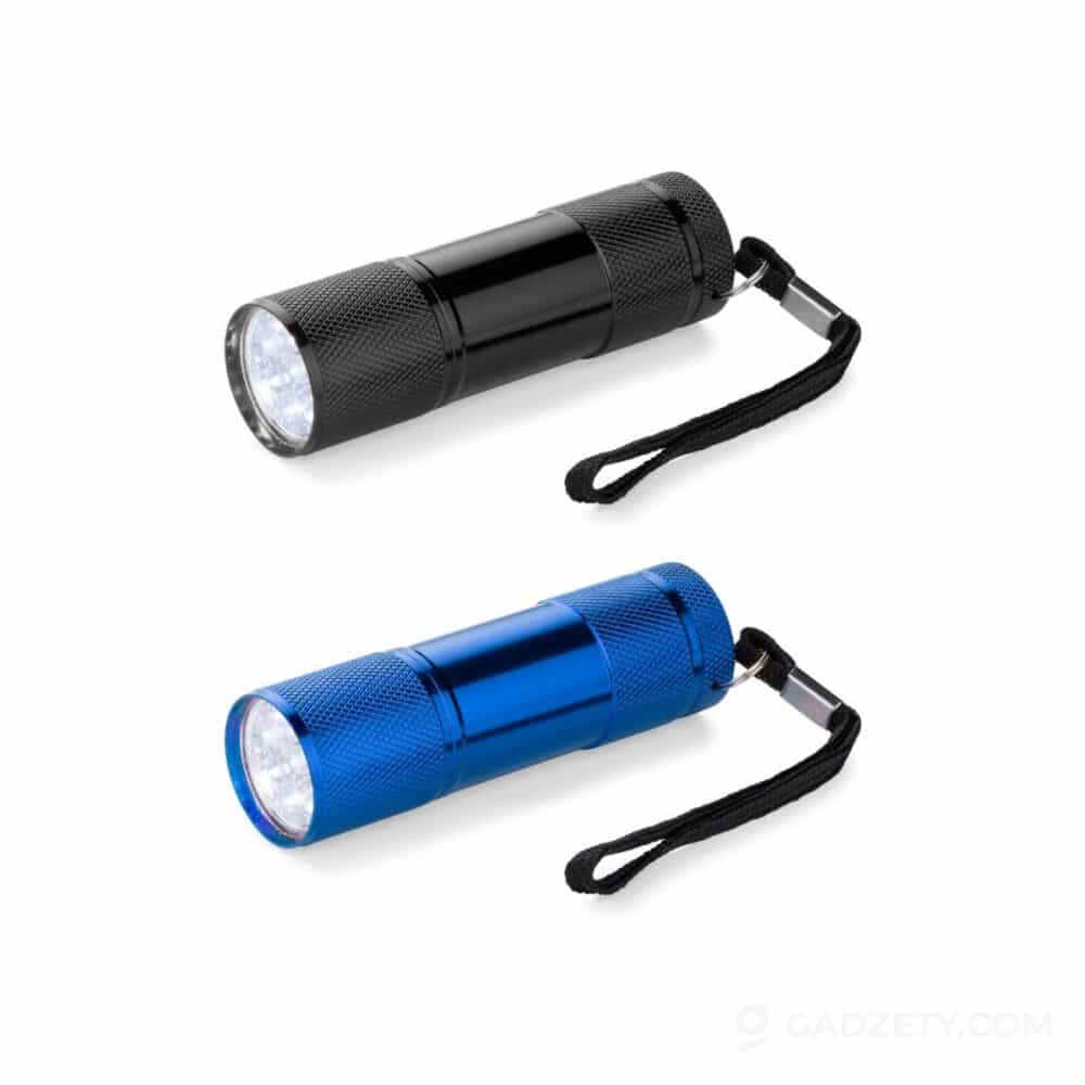 Latarka RAY, metalowa, ⌀ 26 x 88 mm, LED