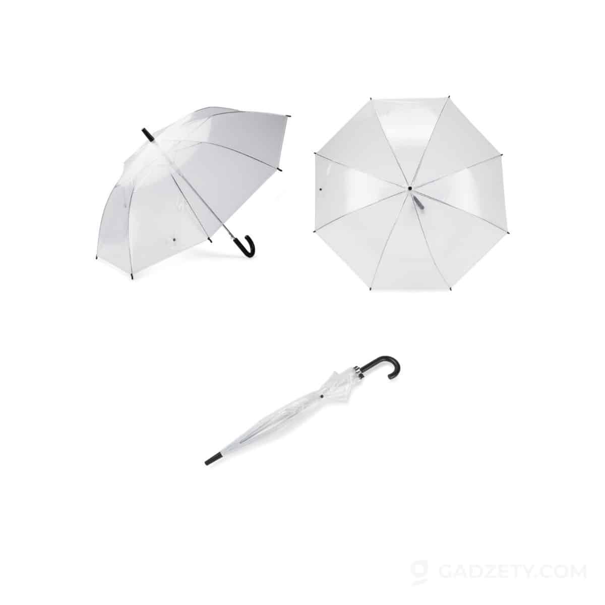 Parasol Foli, transparentny, z tworzywa