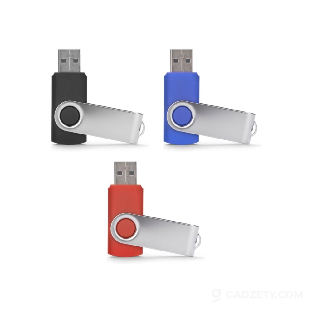 Pamięć USB Twister 4, metal i tworzywo