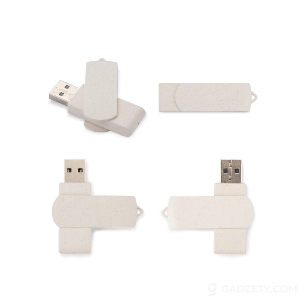 Pamięć USB Twisto 32 GB, ze słomy pszennej