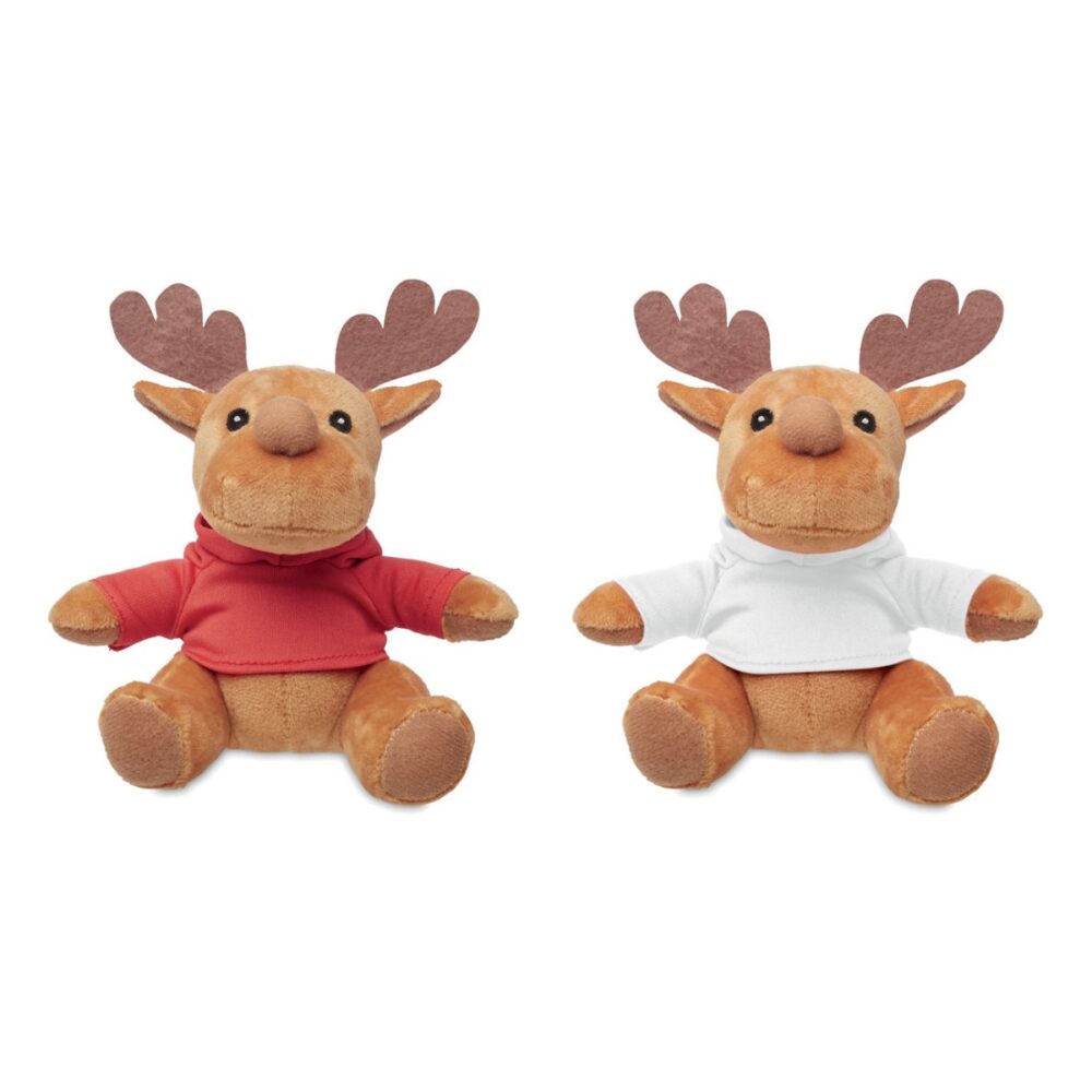 Pluszowy renifer w swetrze RUDOLPH - warianty kolorystyczne