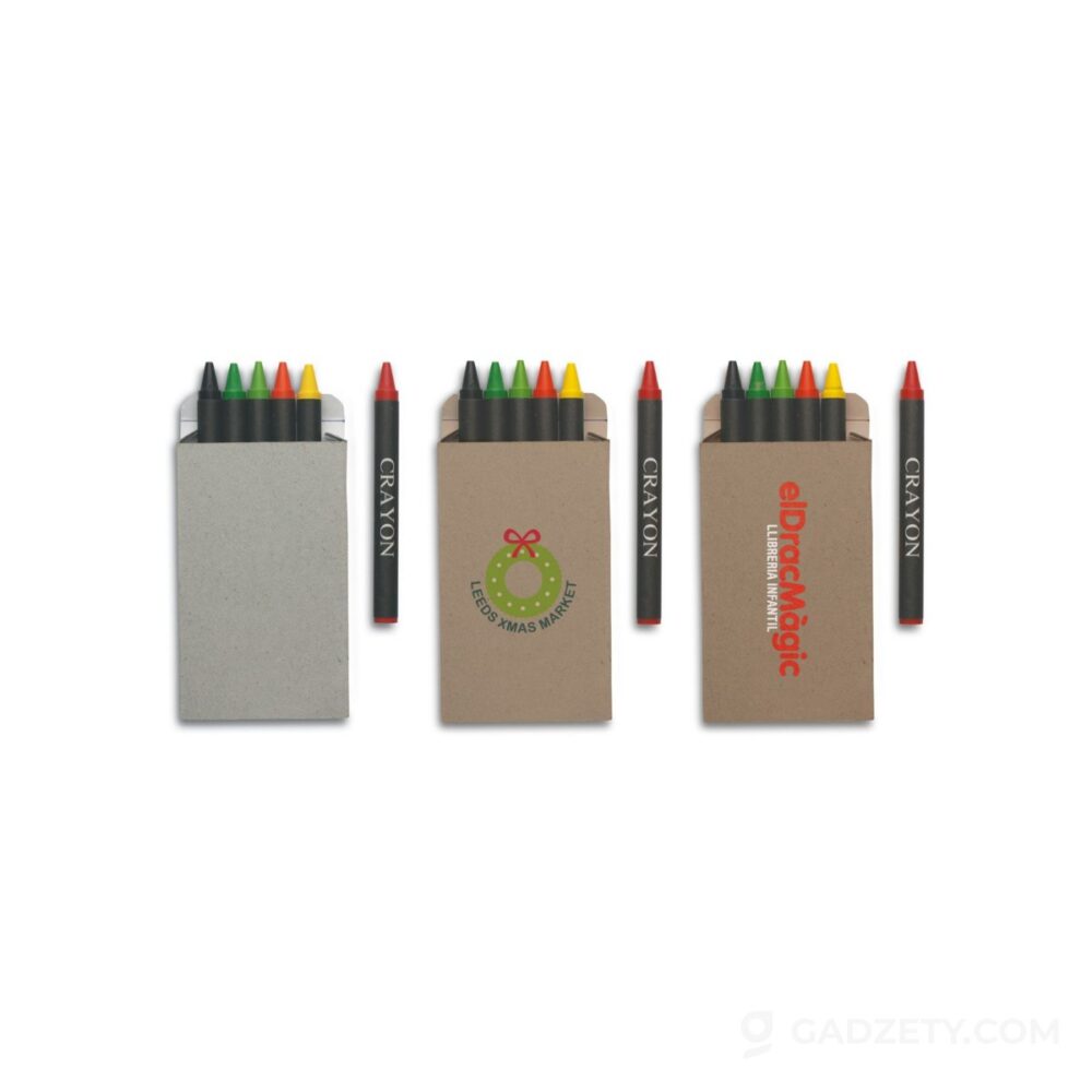 Komplet 6 kredek w pudełku BRABO