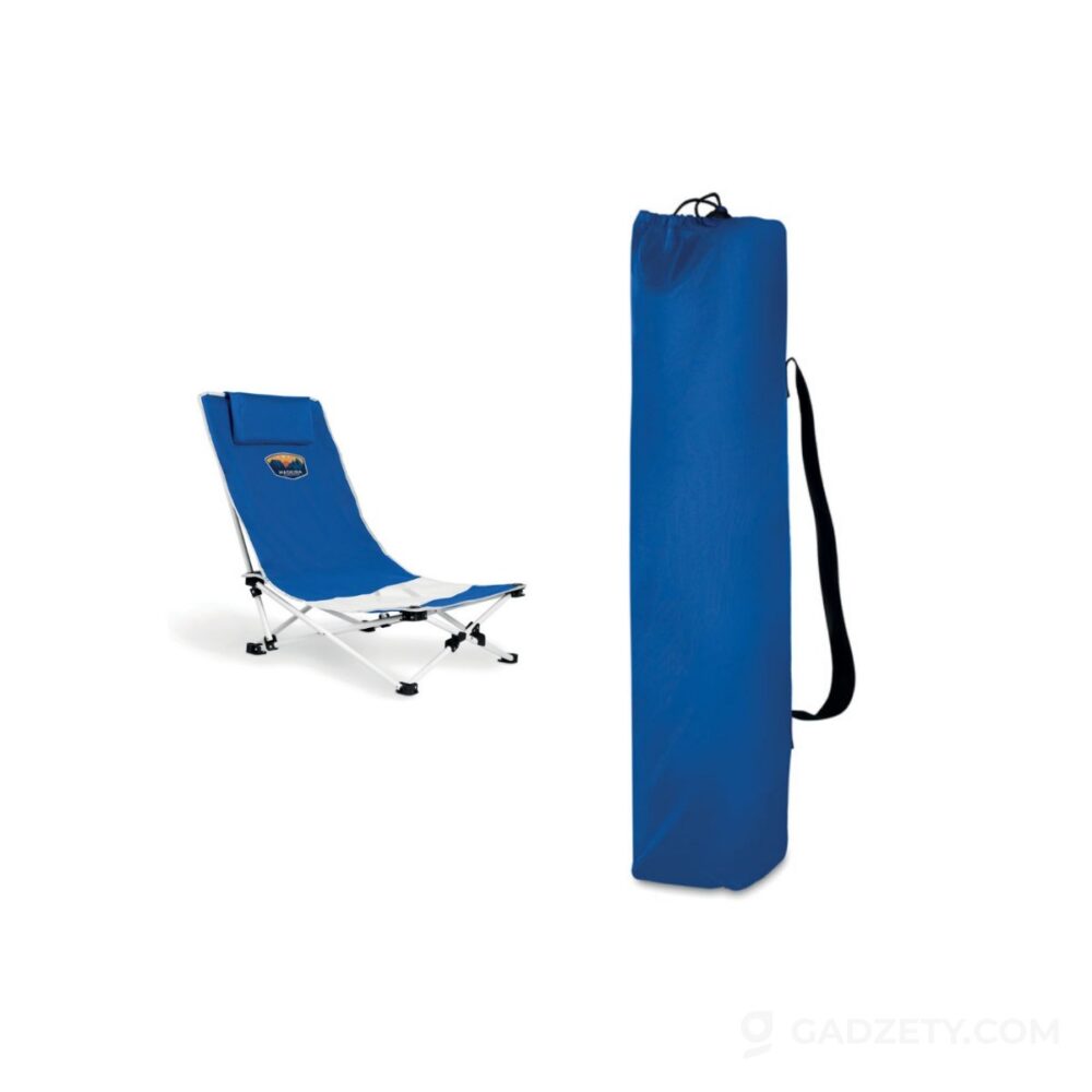 Krzesło plażowe Capri, stalowa rama 100 kg