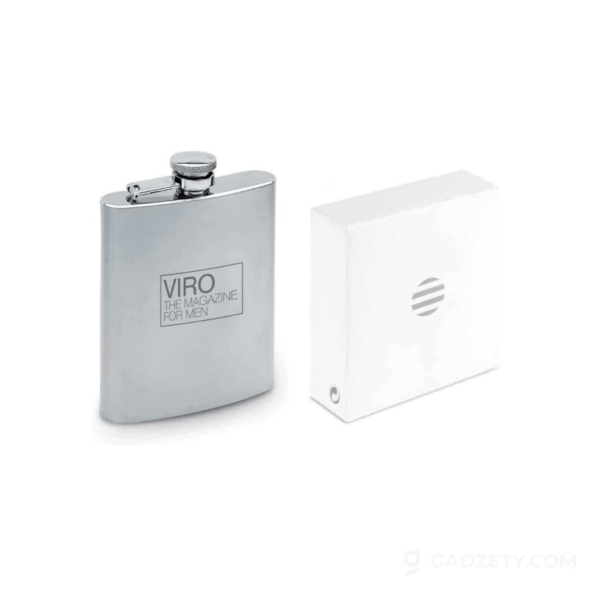 Piersiówka SLIMMY FLASK, satynowe wykończenie