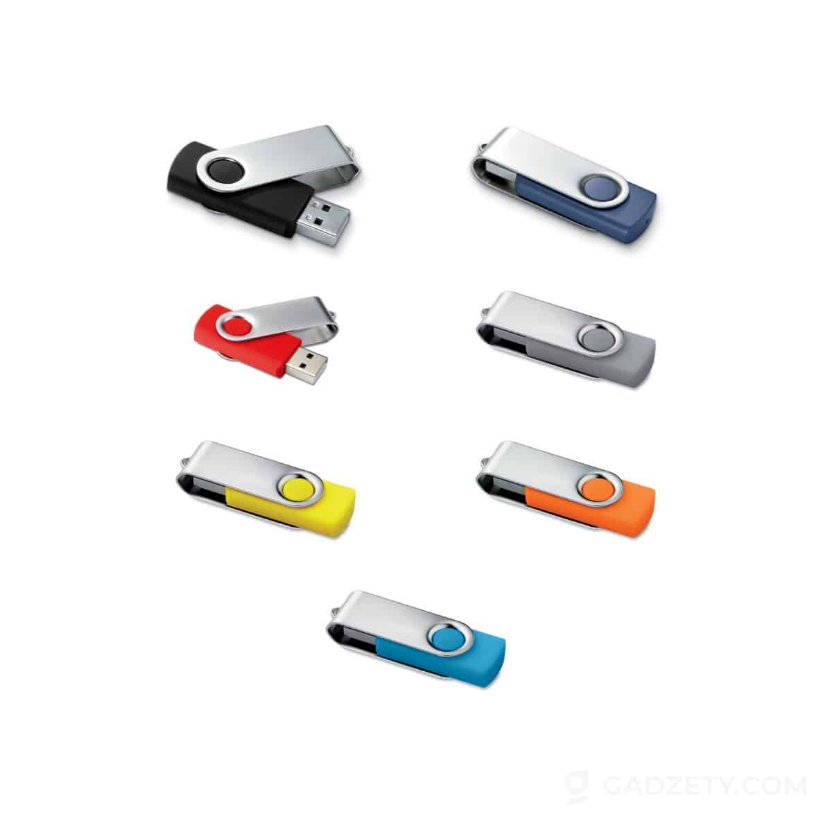 Pendrive Techmate 16GB z metalową osłoną