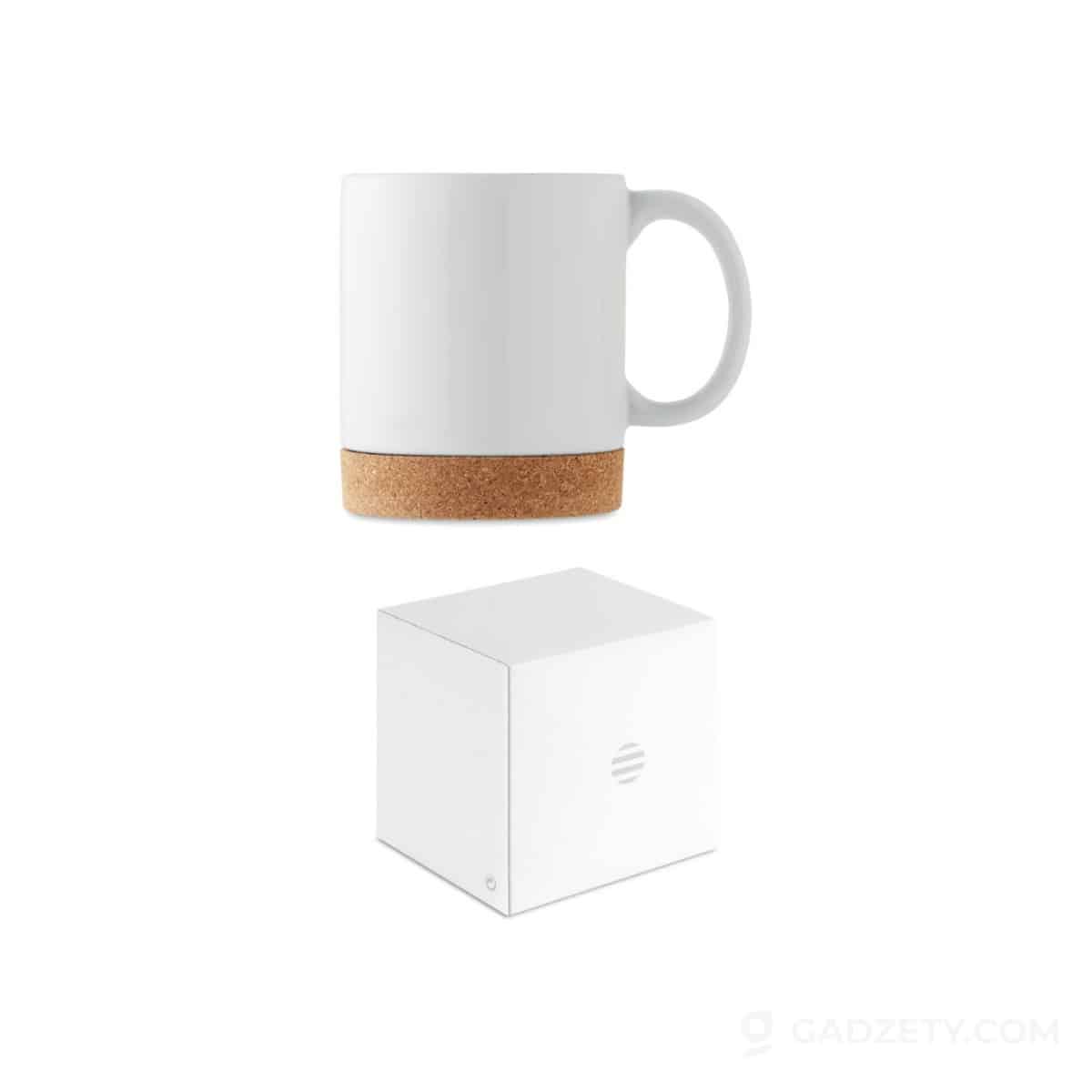 Kubek ceramiczny Karoo Sublim z korkiem