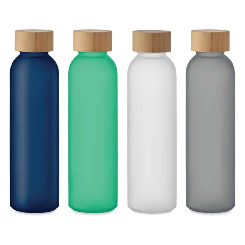Butelka z matowego szkła500 ml ABE - warianty kolorystyczne
