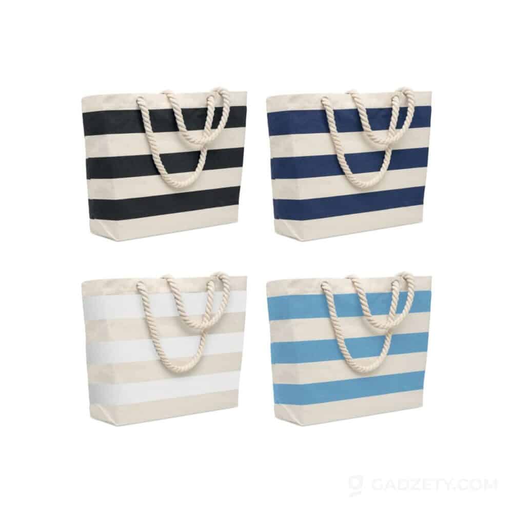 Torba plażowa Heaven Stripe, bawełniana