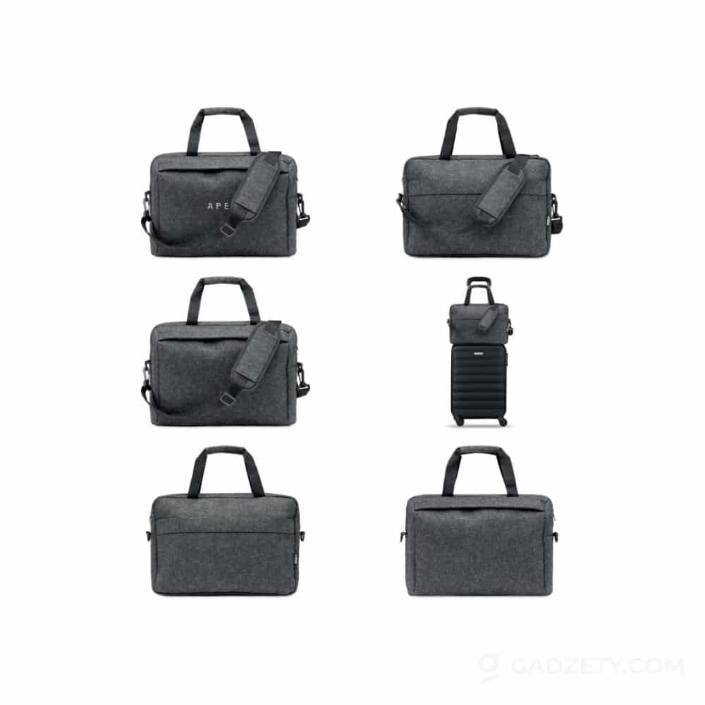 Torba na laptop Plana, z paskiem na ramię