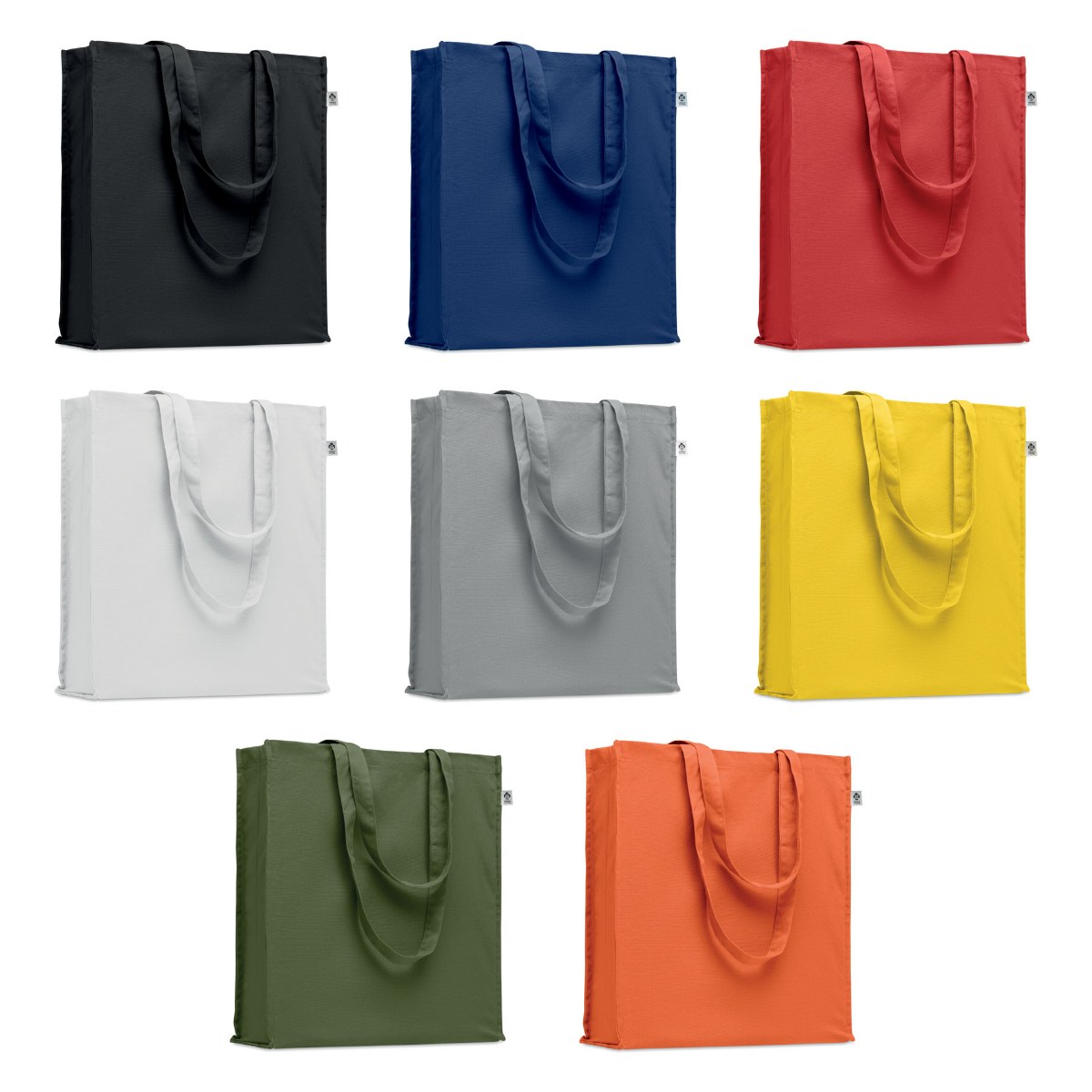 Torba z bawełny organicznej BENTE COLOUR - warianty kolorystyczne