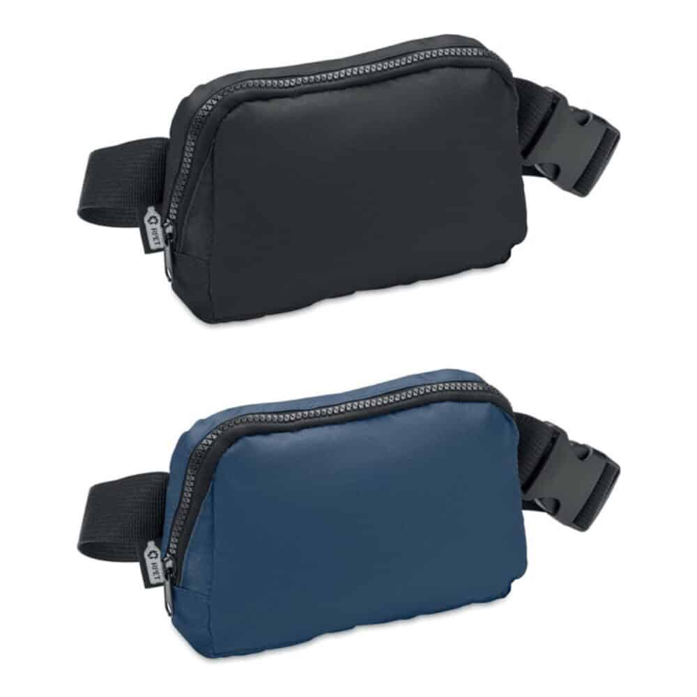 Torba biodrowa 300D RPET TOSHI - warianty kolorystyczne