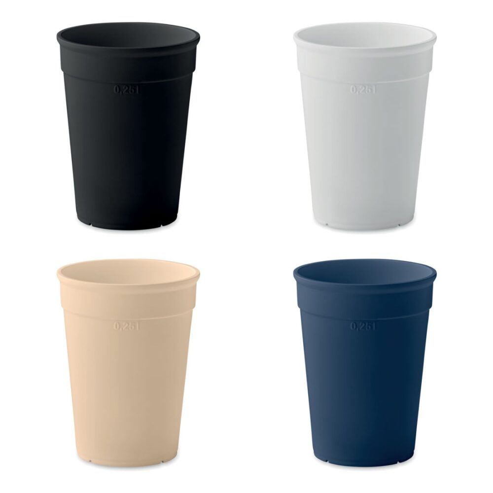 Kubek PP z 250 ml AWAYCUP - warianty kolorystyczne