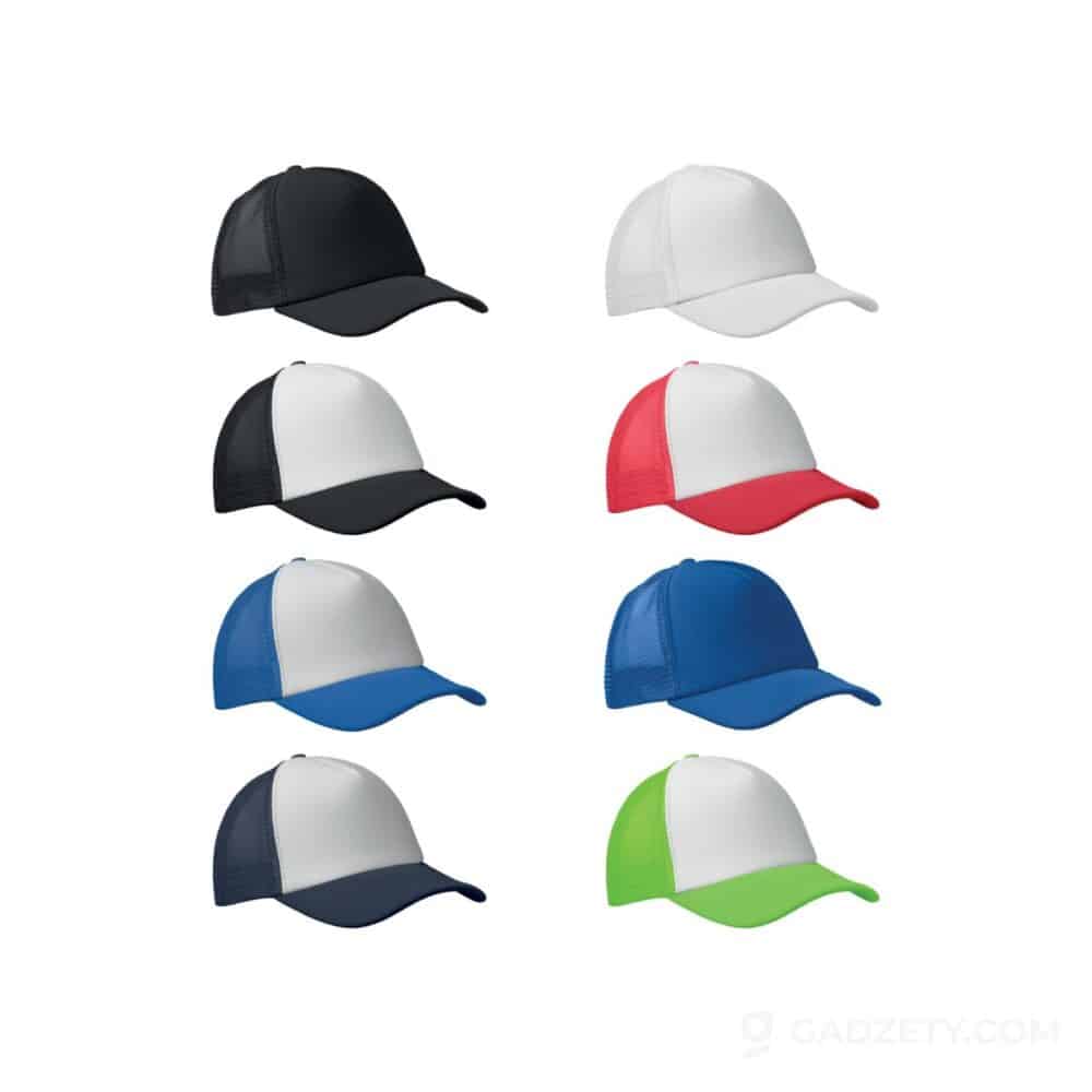 Czapka bejsbolówka Bubble, 5-panelowa trucker