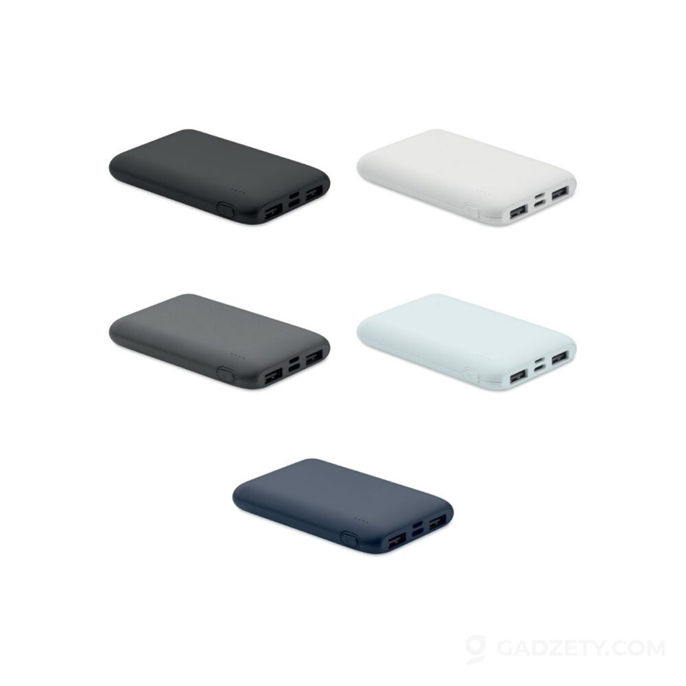Power bank POWER52C, 5000 mAh, z recyklingu