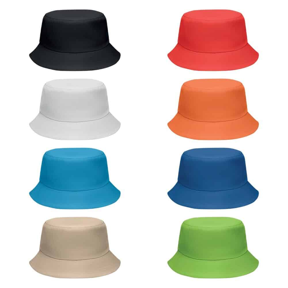 Czapka poliesterowa bucket 150 EMMER - warianty kolorystyczne
