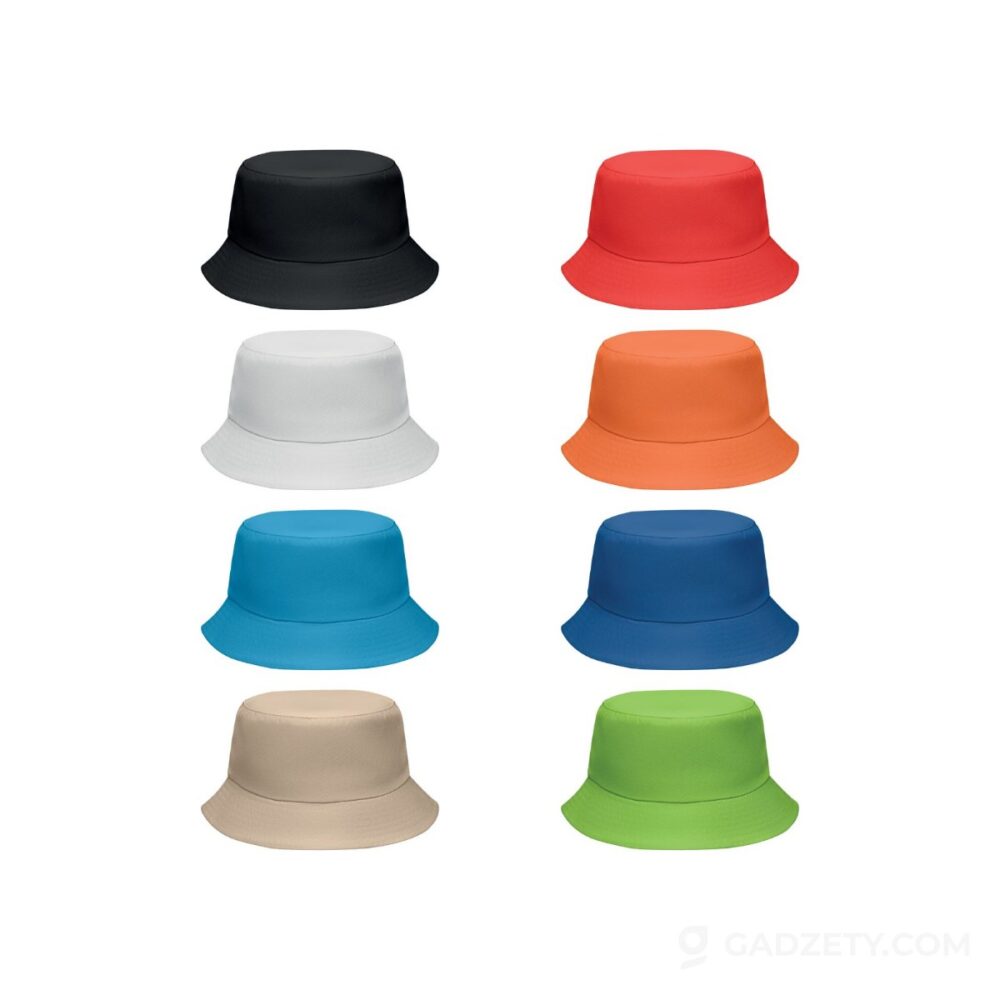 Czapka bucket EMMER, z poliestru 150 g/m²