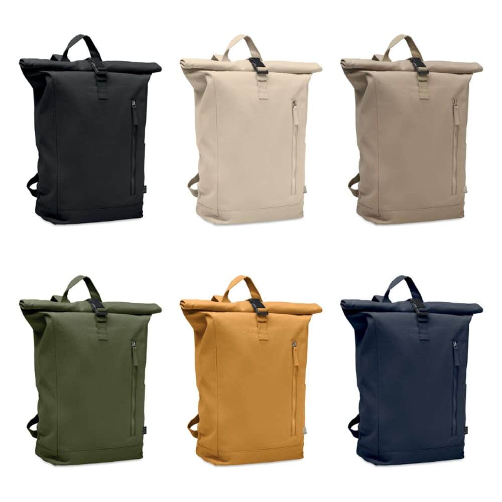Plecak typu rolltop 390 gr/m² KAMET - warianty kolorystyczne