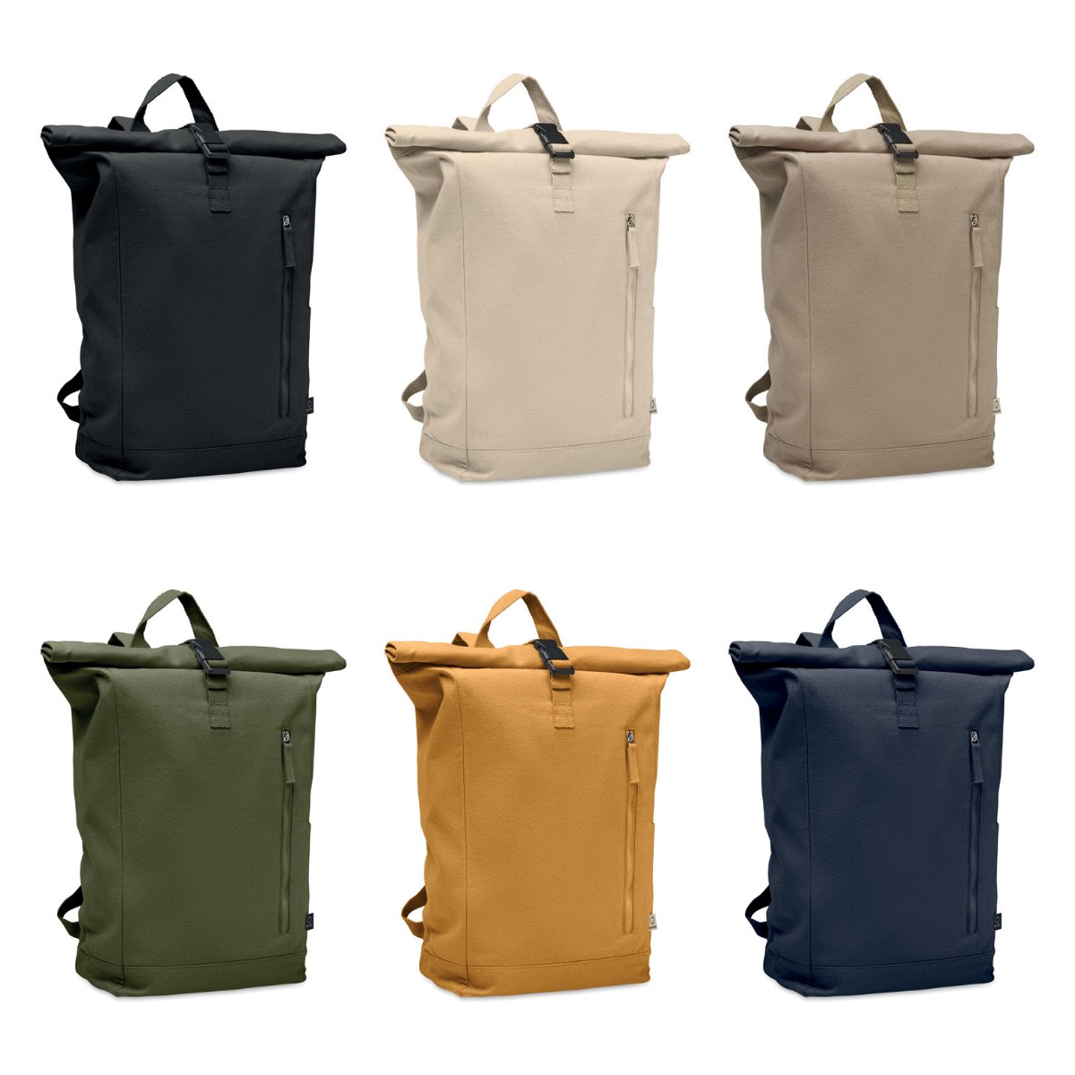 Plecak typu rolltop 390 gr/m² KAMET - warianty kolorystyczne