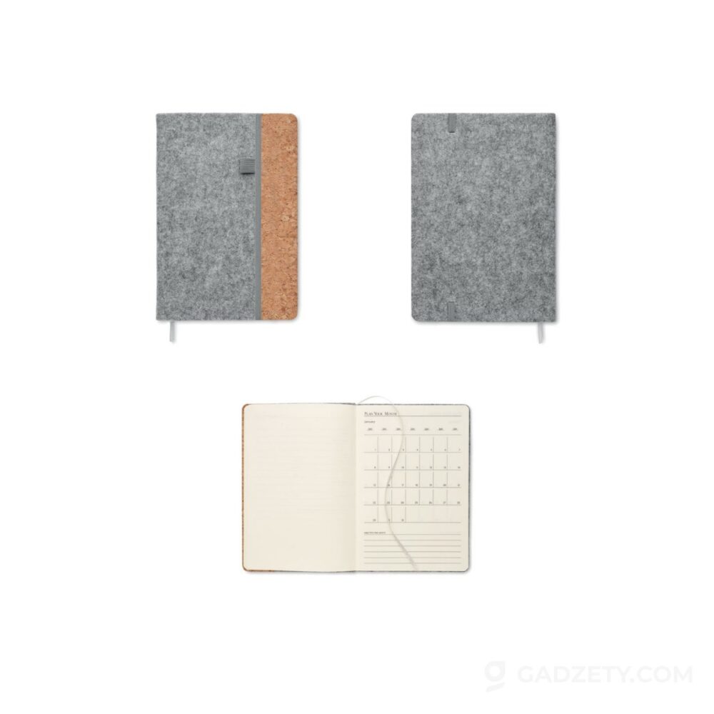 Notatnik A5 CORKBOOK, z pętelką na długopis