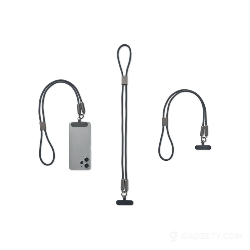 Smycz do telefonu SHAKA, kabel Type C 60W