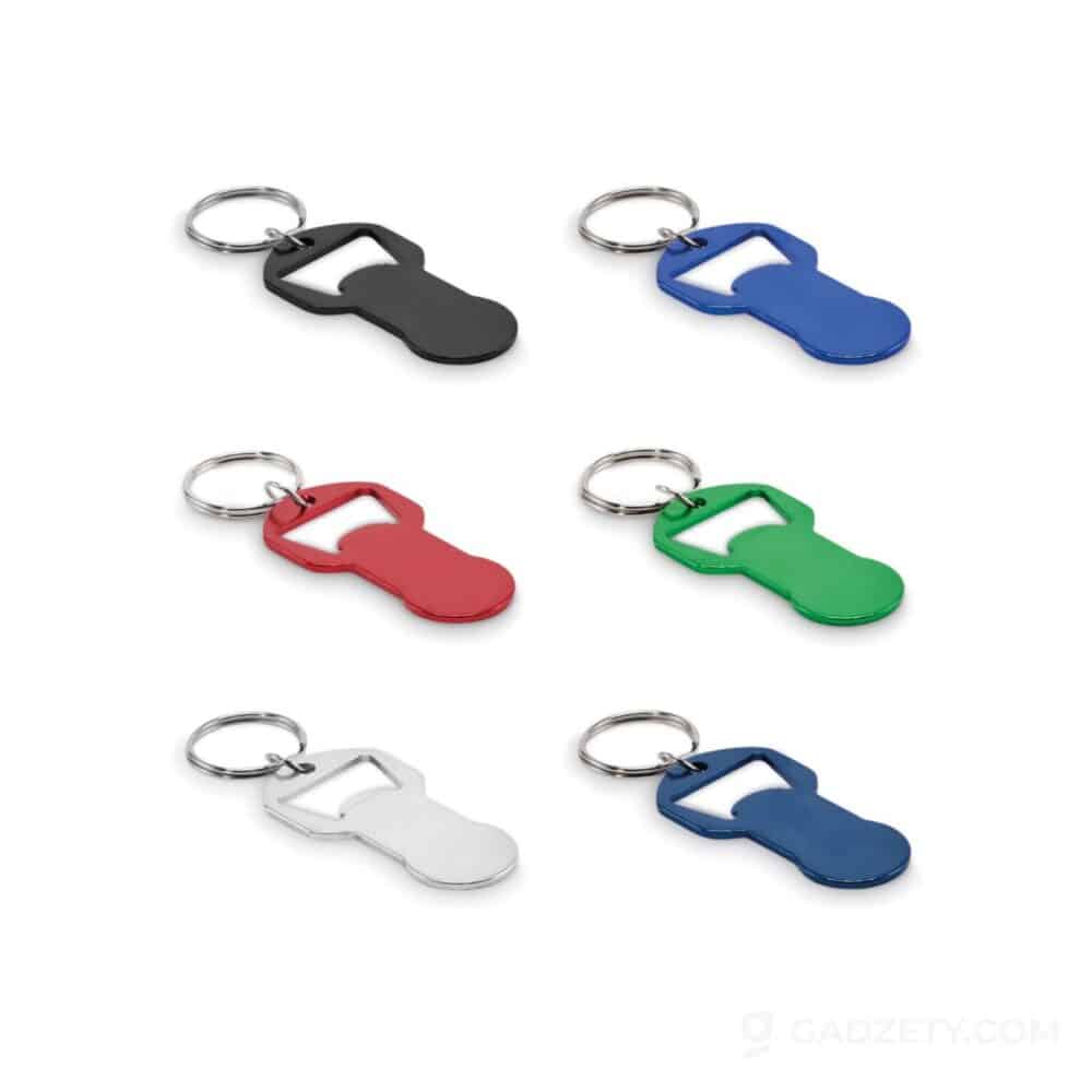 Brelok z otwieraczem Clave, z aluminium