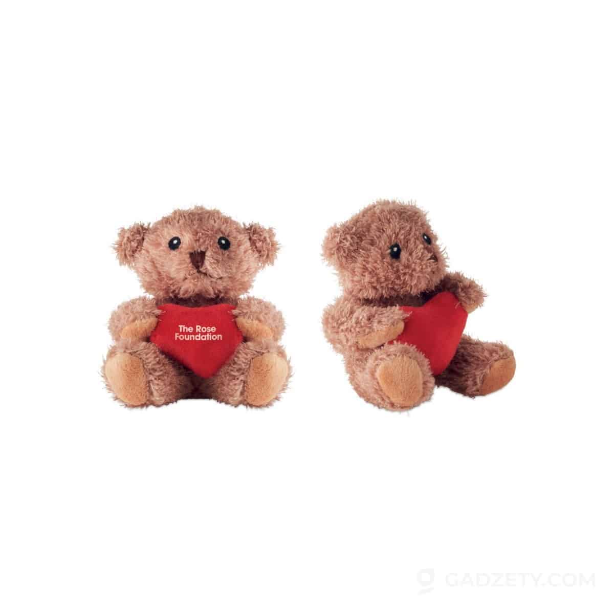 Pluszowy miś CUDDLE z haftowanymi oczami
