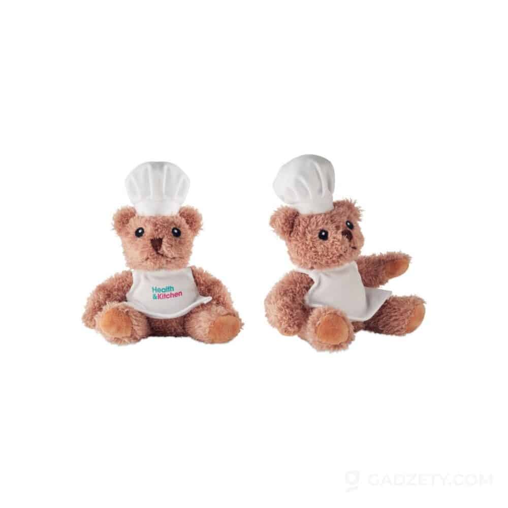Pluszowy miś TEDDCHEF, szef kuchni z haftem