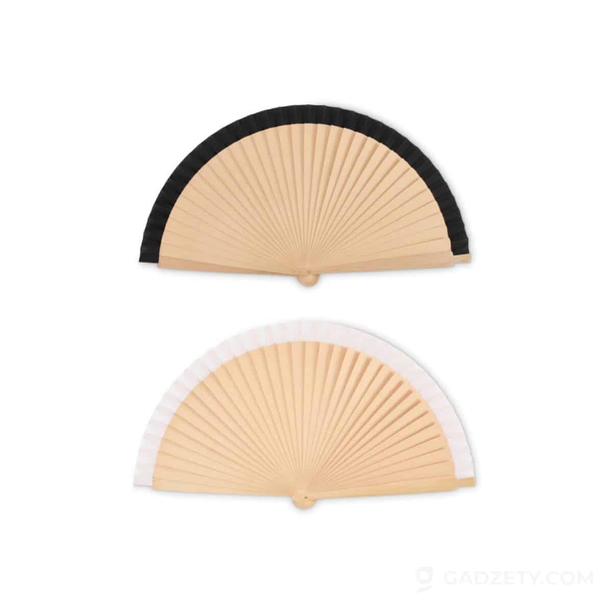 Wachlarz drewniany Woodfan, 34-żebrowy