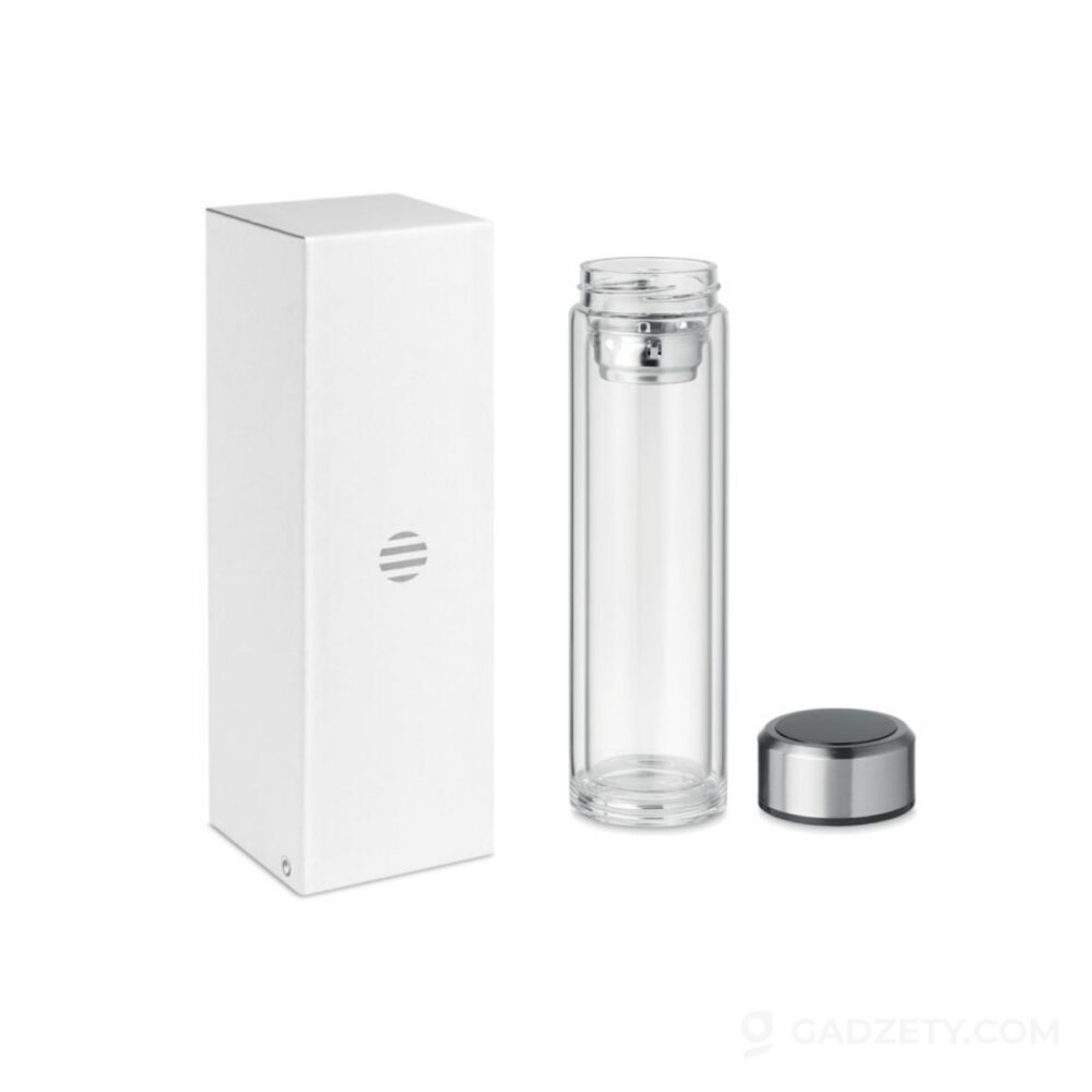 Butelka z termometrem na dotyk POLE GLASS
