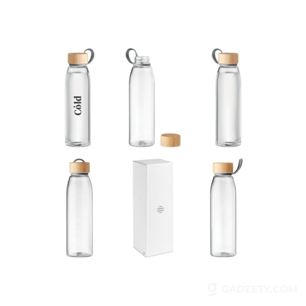 Butelka szklana 500 ml FJORD WHITE