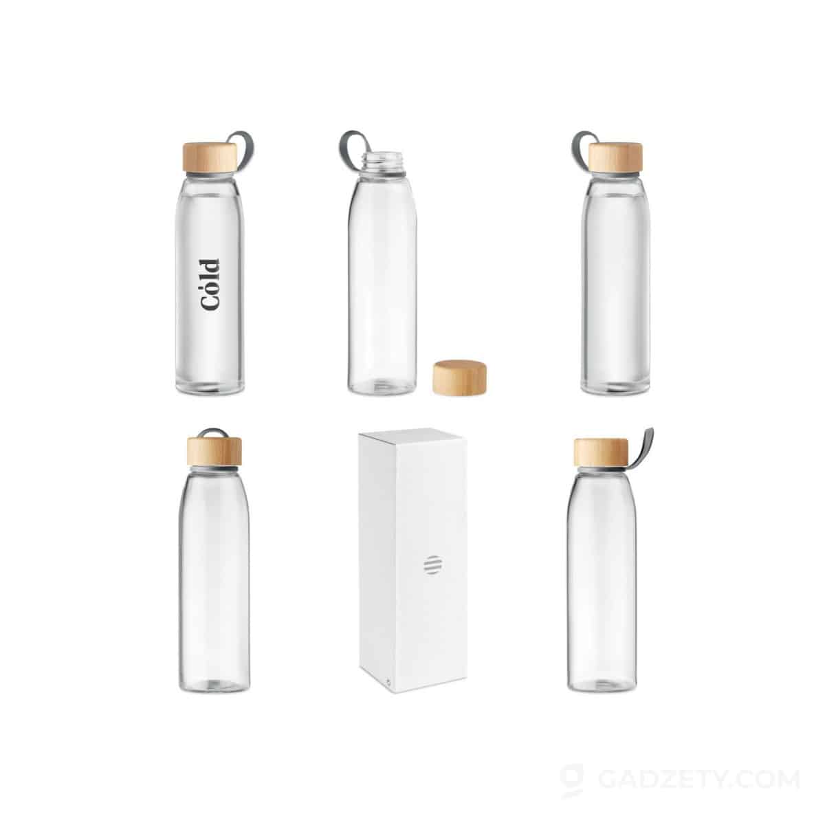 Butelka szklana 500 ml FJORD WHITE
