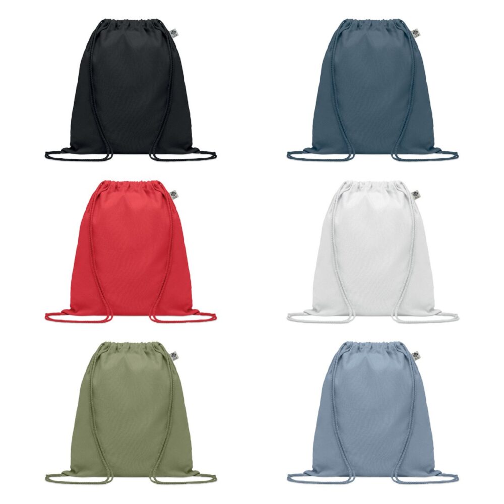 Torba z bawełny organicznej YUKI COLOUR - warianty kolorystyczne