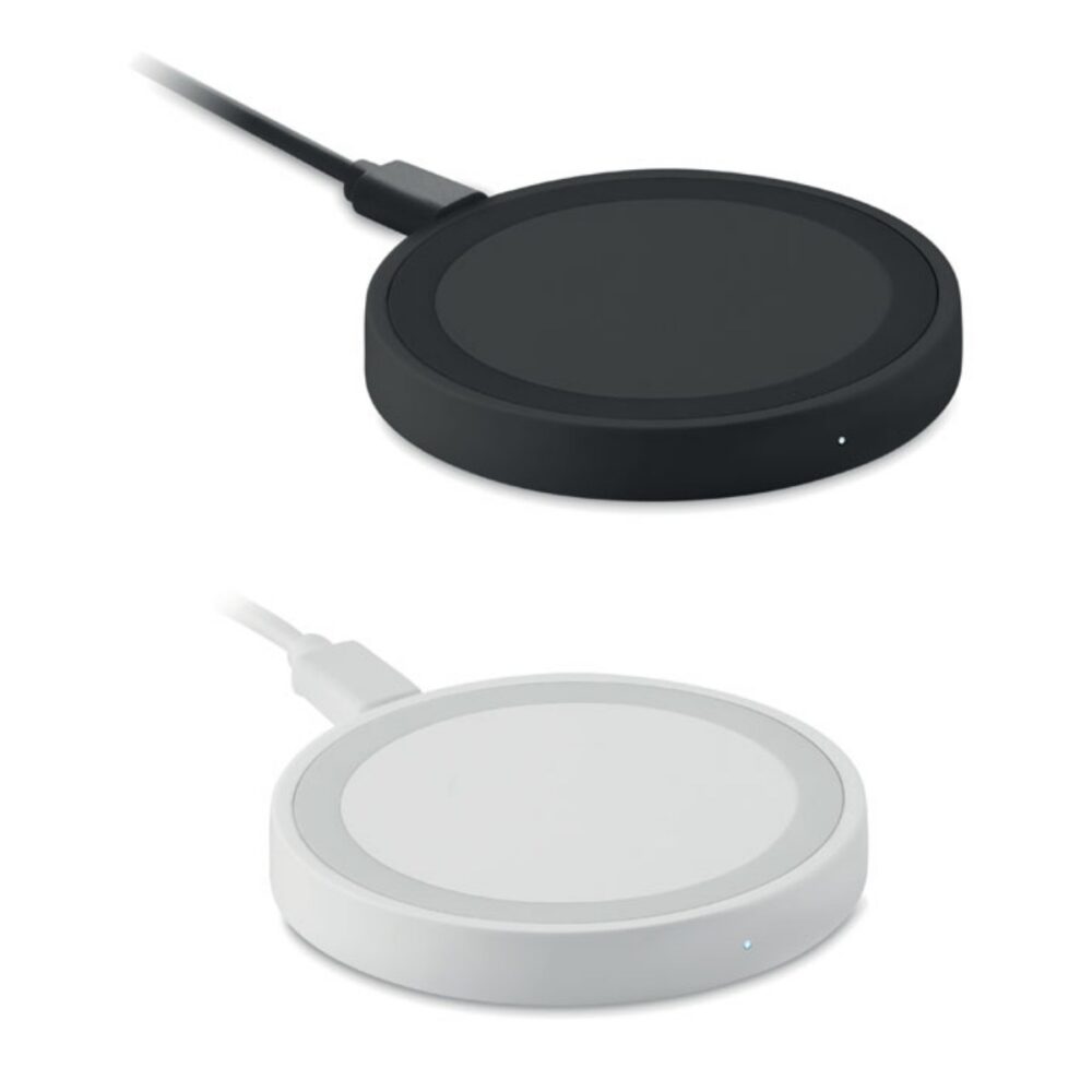 Mała ładowarka bezprzewodowa WIRELESS PLATO + - warianty kolorystyczne