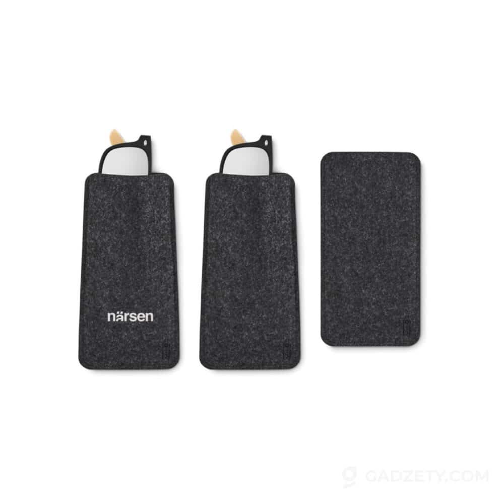 Etui na okulary z filcu RPET NIRSON