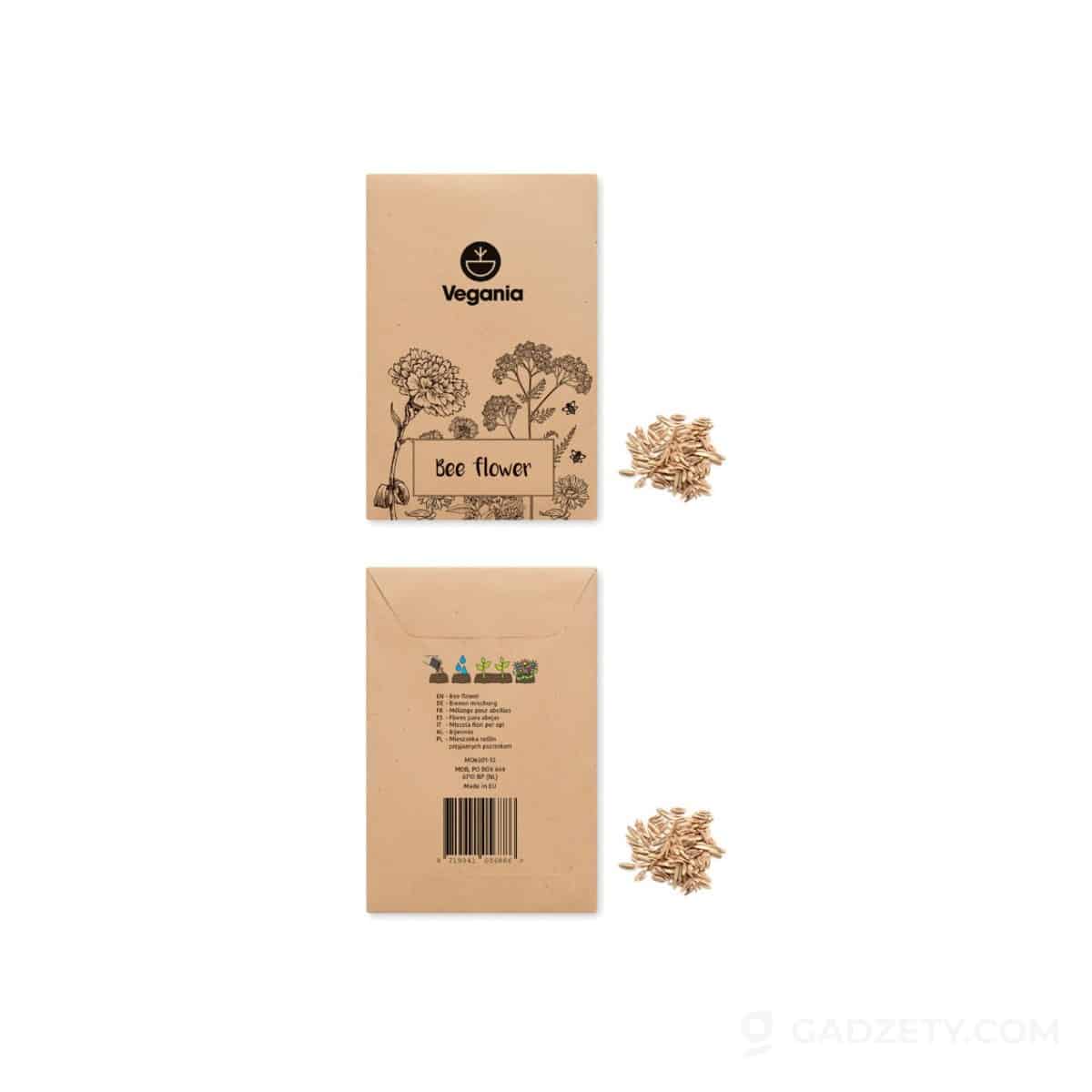 Mieszanka nasion kwiatów Seedlopebee, kraft