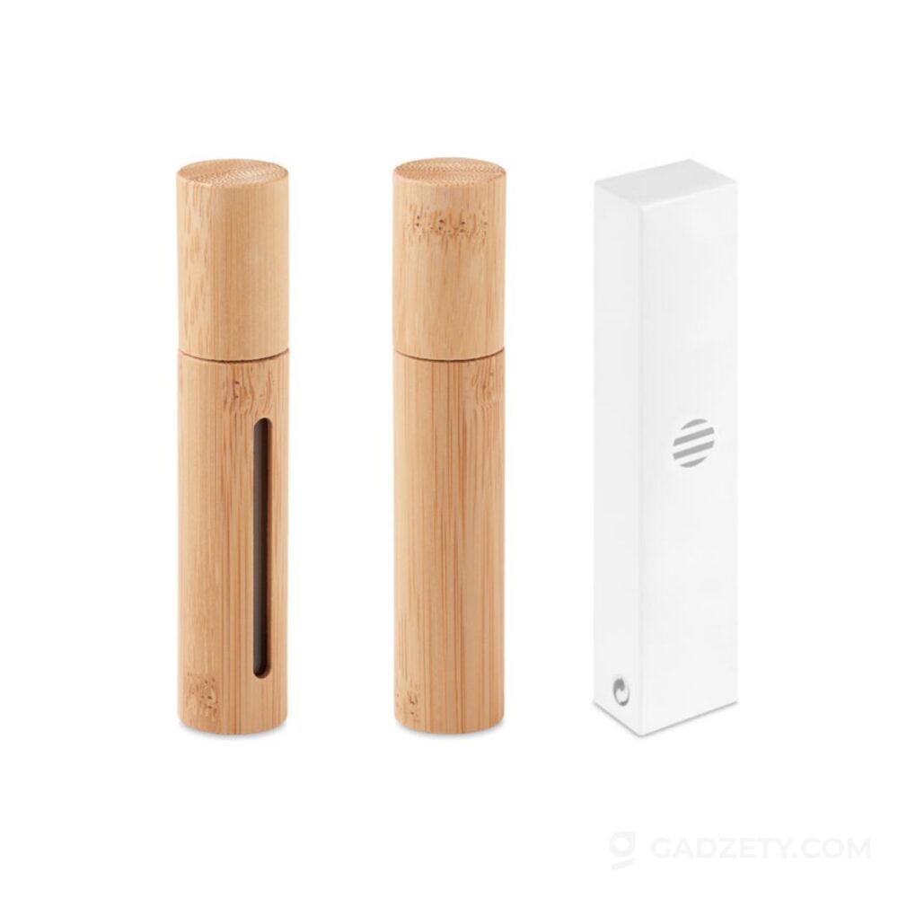 Butelka na perfumy Mizer, bambusowa mini