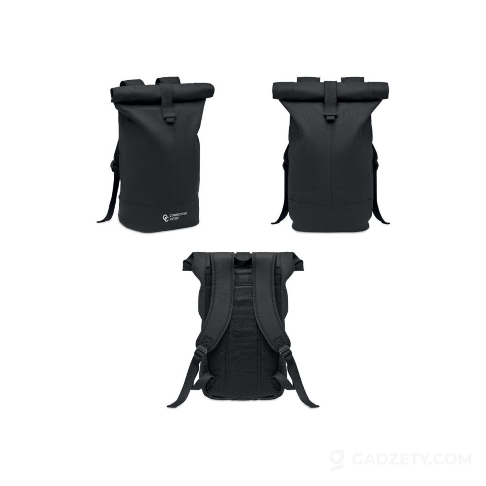 Plecak ZURICH ROLL, rolltop, canvasowy