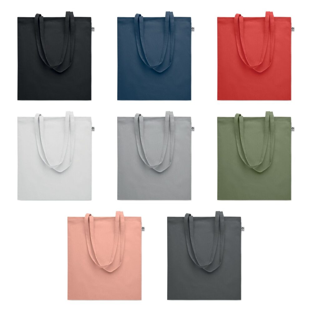 Torba z bawełny organicznej NUORO COLOUR - warianty kolorystyczne