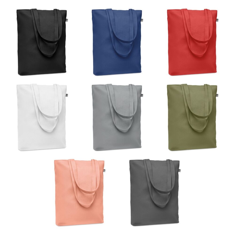 Płócienna torba 270 gr/m² RASSA+COLOUR - warianty kolorystyczne