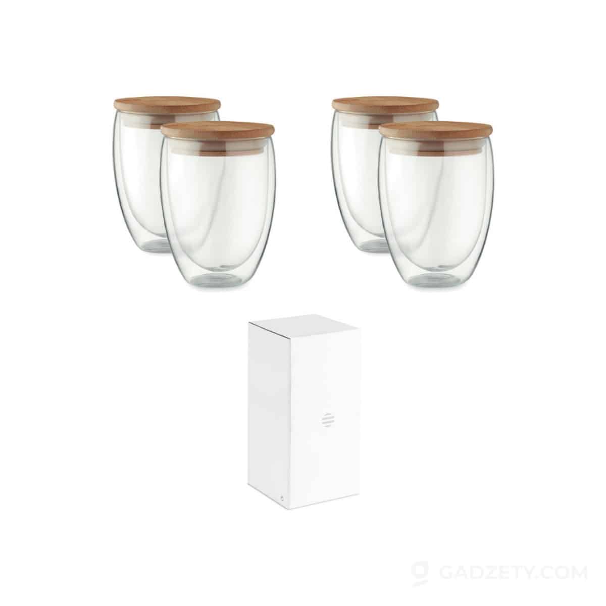 2 szklanki 350 ml w pudełku TIRANA SET