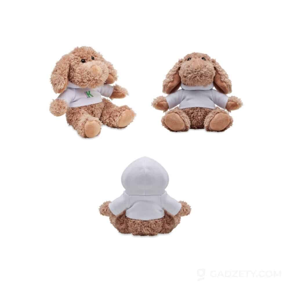 Pluszowy piesek Doggy, w bluzie z kapturem