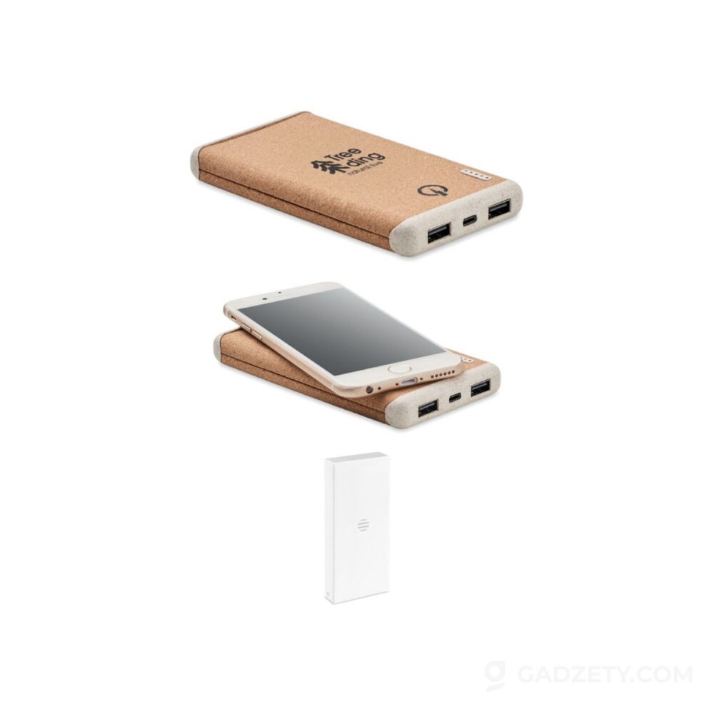 Powerbank bezprzewodowy RALIA, 10000 mAh