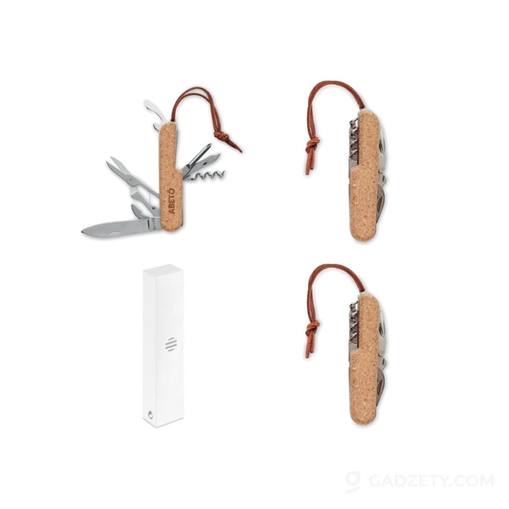 Scyzoryk wielofunkcyjny Multikork, stalowy
