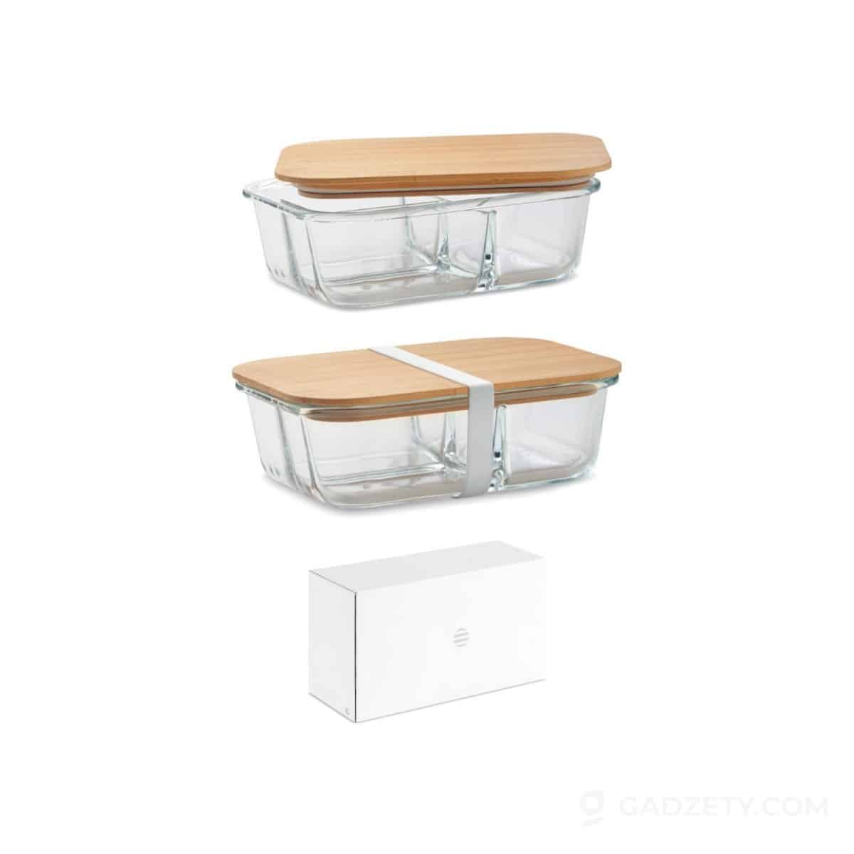 Szklany lunch box z pokrywką TUNDRA 3
