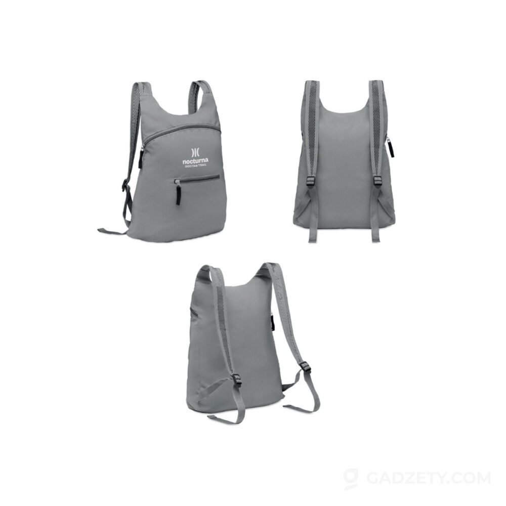 Plecak sportowy Destello, odblaskowy 190T