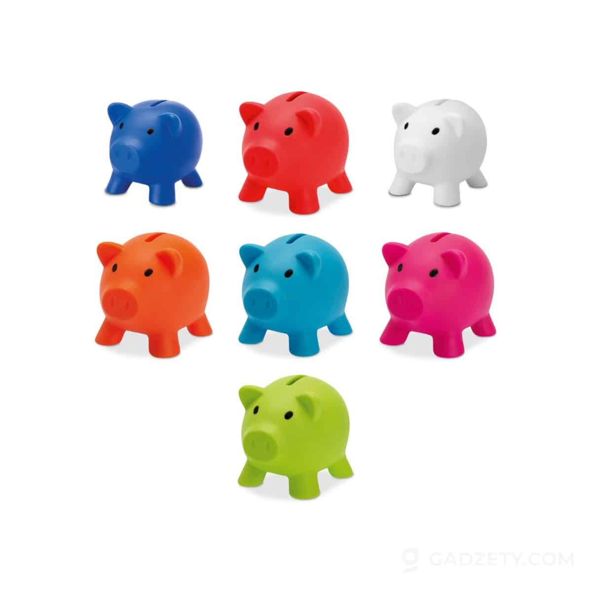 Świnka skarbonka Softco, z PVC oraz ABS